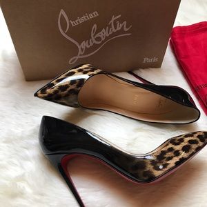 Christian Louboutin Pigalle Follies 100 Leopard